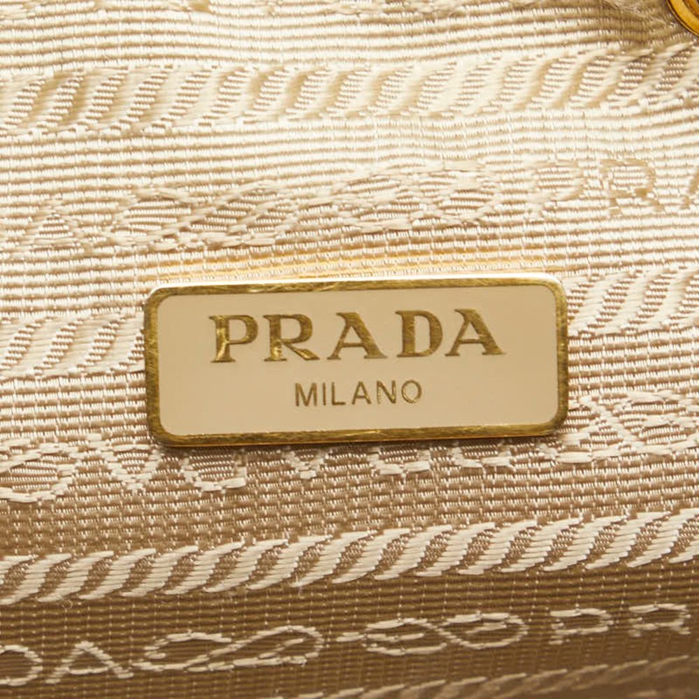 PRADA Beige Leather Bag - Picture 11 of 14